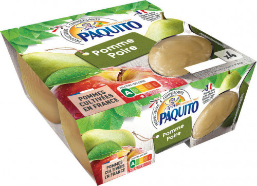 Paquito - Dessert de fruits pomme/poire