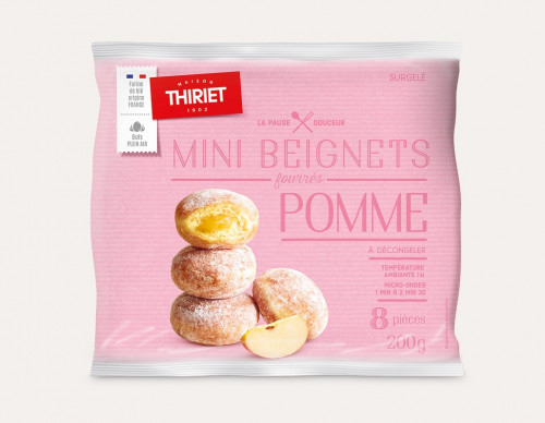 Thiriet - 8 mini beignets pomme 200g