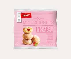 Thiriet - 8 mini beignet fraise 200g