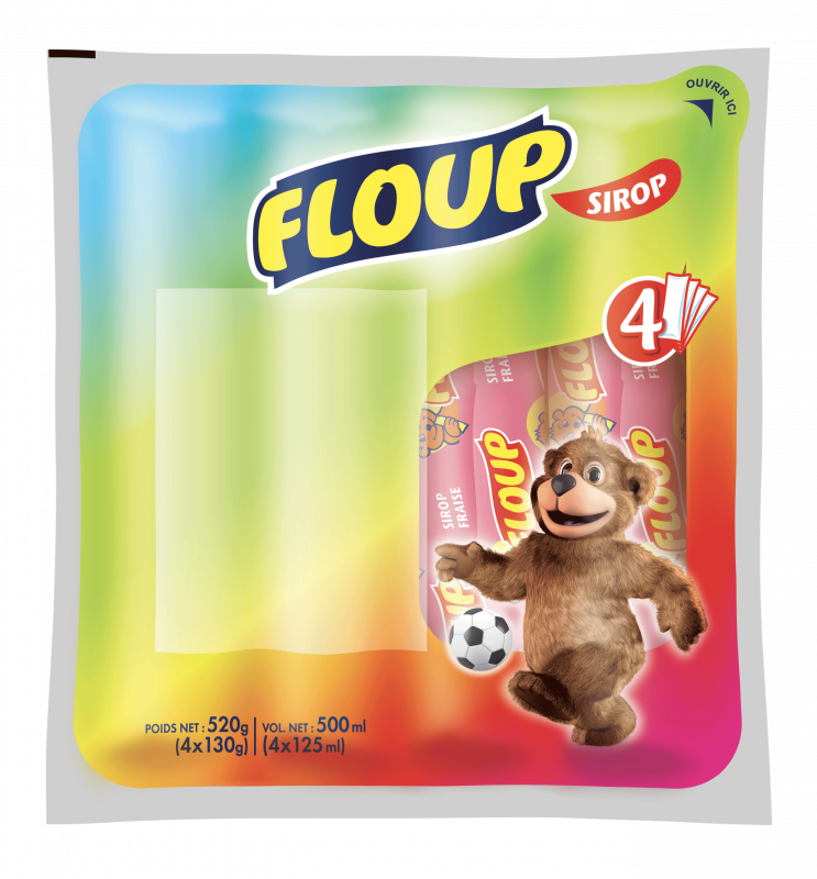 Floup - Sirop fraise