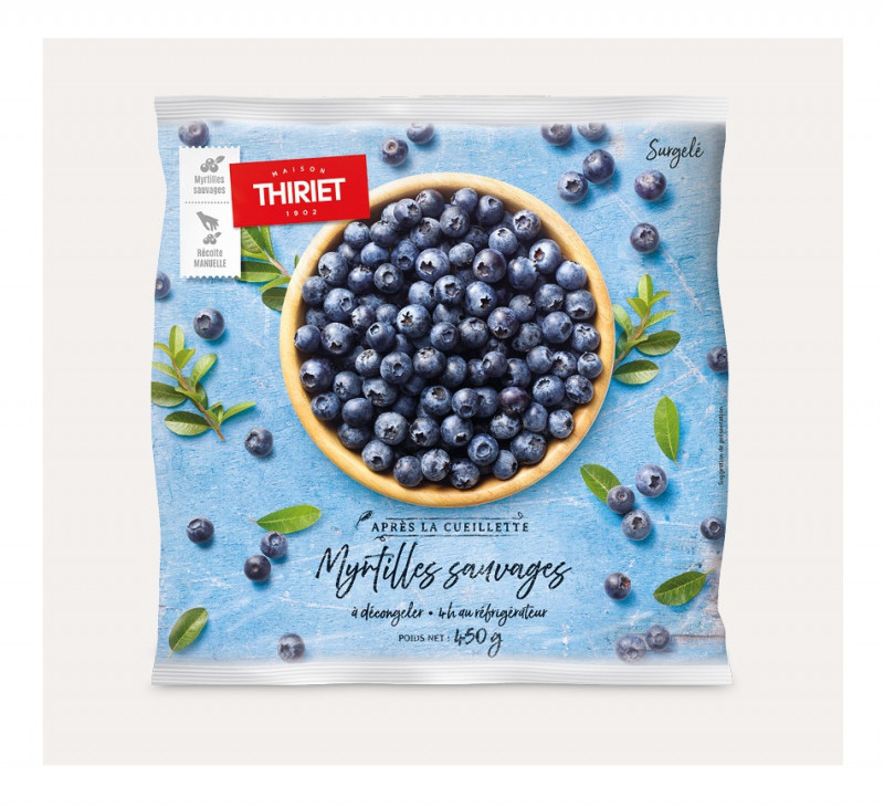 Thiriet - Myrtilles sauvages 450g