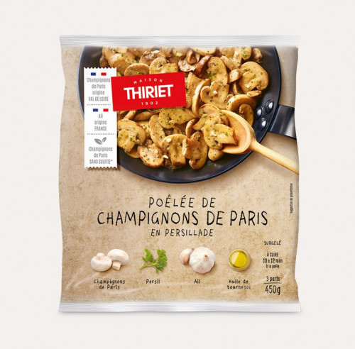 Thiriet - Poêlée champignons paris persil 450g