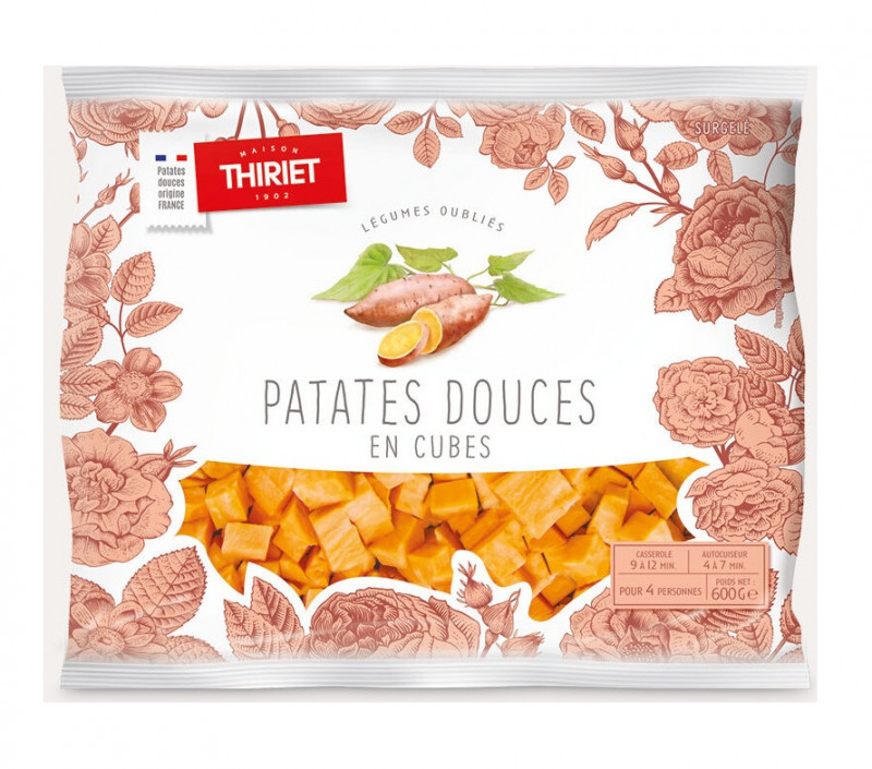 Thiriet - Patate douce en cubes 600g