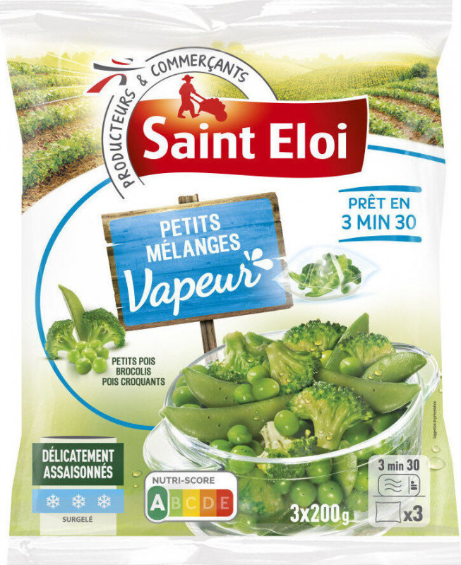 St Eloi - Mélange légumes vapeurs X4 600G