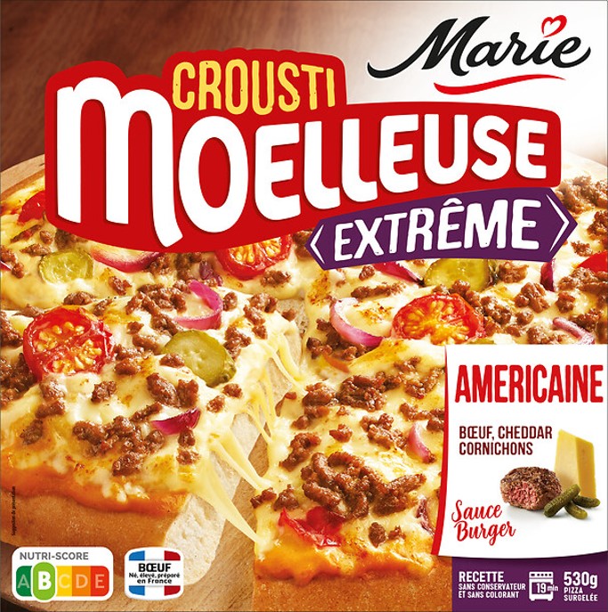 Marie - Pizza crousti moelleuse extrême Americaine