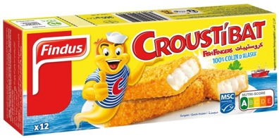 Findus - Croustibat 100% colin d'Alaska X12