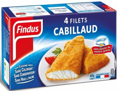 Findus - Filets panés de cabillaud  X4
