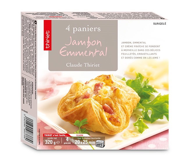 Thiriet - 4 Paniers Jambon Emmental