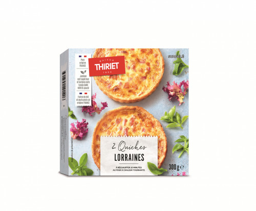 Thiriet - 2 quiches lorraines