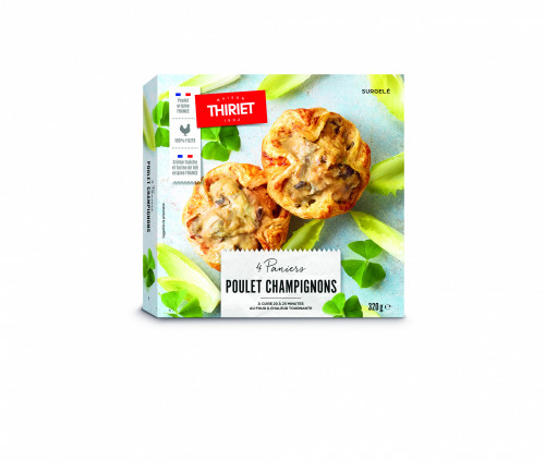Thiriet - 4 Paniers Poulet Champignons