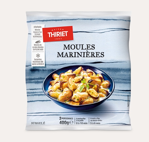 Thiriet - Moules marinières 400g