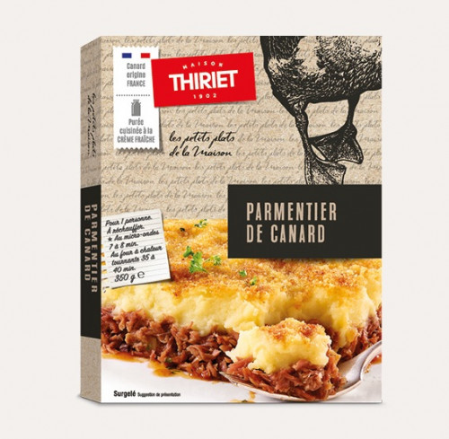 Thiriet - Parmentier de canard 350g