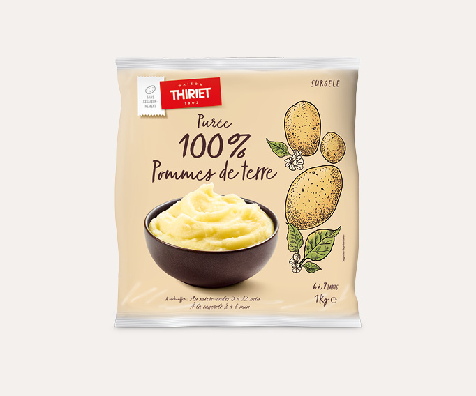 Thiriet - Purée de pommes de terre 1kg