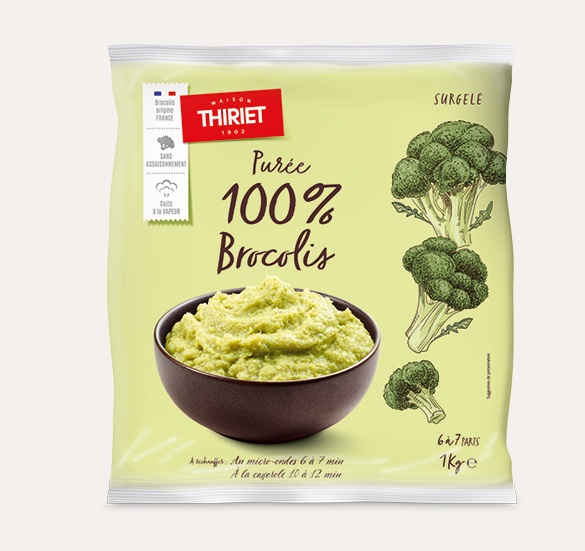 Thiriet - Purée de brocolis 1kg