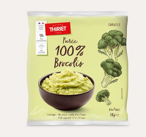 Thiriet - Purée de brocolis 1kg