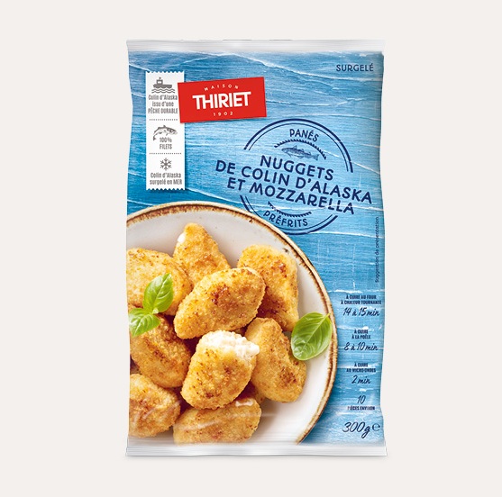 Thiriet - Nuggets colin mozzarella 300g