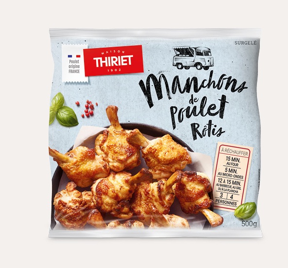 Thiriet - Manchons poulet kebab 500g