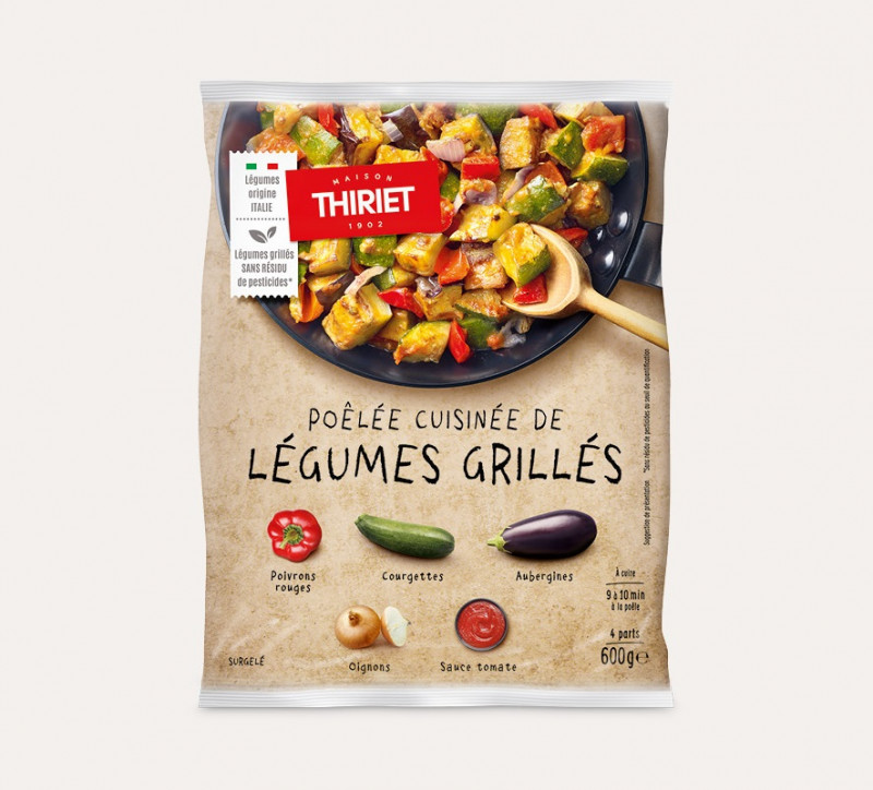 Thiriet - Poélée cuisinée de légumes grillés