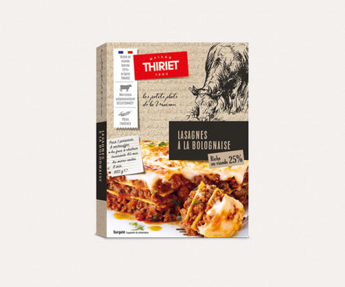 Thiriet - Lasagnes bolognaise 350g