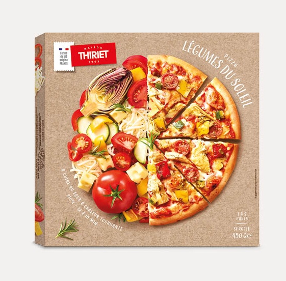 Thiriet - Pizza legumes du soleil 450g