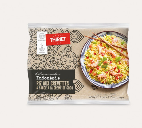 Thiriet - Riz crevette sauce coco 600g