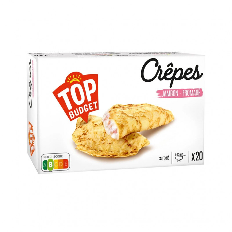 Top Budget - Crêpes jambon/fromage