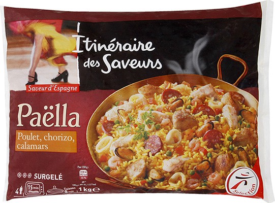 Itinéraire des saveurs -  Poelée paella