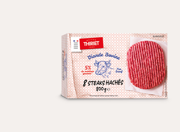 Thiriet -  Steaks hachés 5% MG