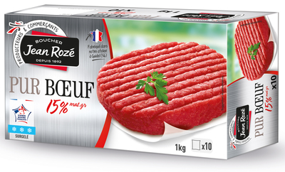 Jean Rozé - Steaks hachés 15% MG