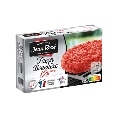 Jean Rozé - Steaks hachés façon bouchère