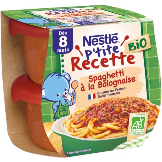 Nestlé - P'tite recette spaghetti bolognaise