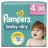 Pampers - Couches Baby-Dry T4