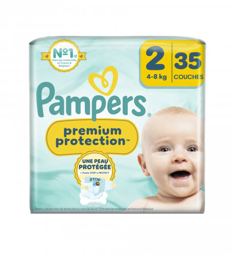 Pampers - Couches premium T2 X35