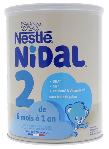 Nestlé - Lait de croissance Nidal 2ème âge