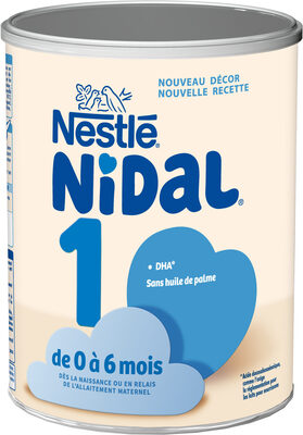 Nestlé - Lait infantile Nidal 1er âge