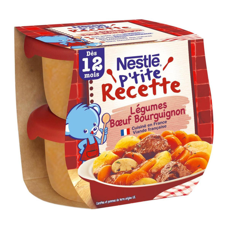 Nestlé - P'tite recette bœuf bourguignon