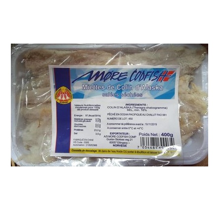 Northern  - Miettes colin 400g