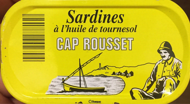 Cap Rousset - Sardines à l'huile de tournesol