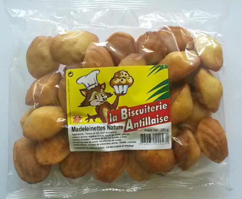 La Biscuiterie Antillaise - Madeleinettes nature