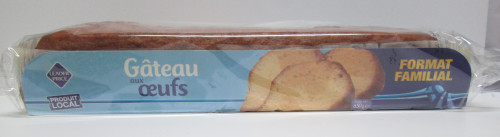 Leader Price - Gâteau aux oeufs