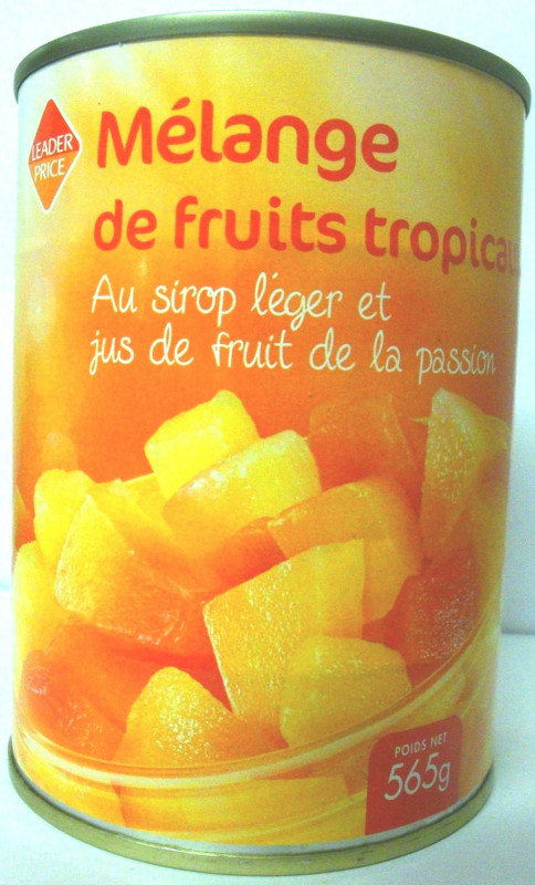 Leader Price - Cocktail de fruits tropicaux