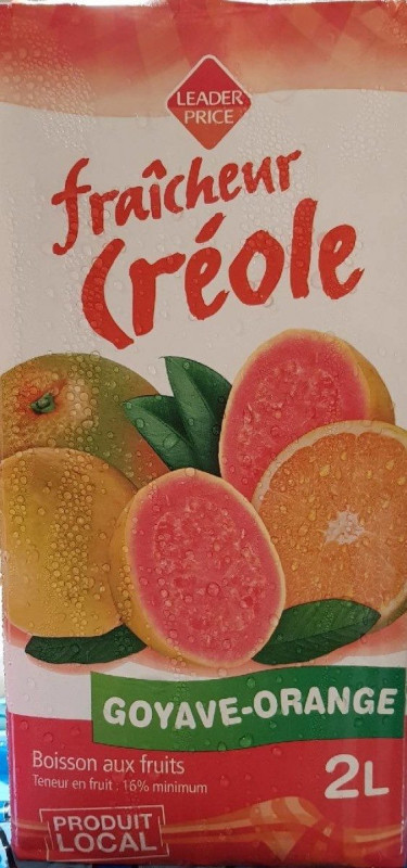 Leader Price - Fraîcheur créole goyave orange