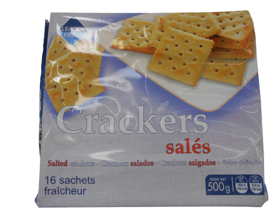 Leader Price - Crackers salés