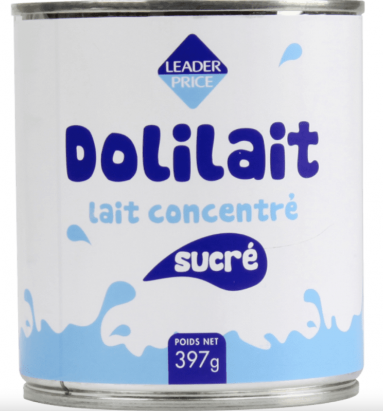 Leader Price - Lait concentré sucré