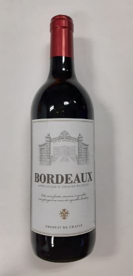 Bordeaux -  Vin rouge AOC