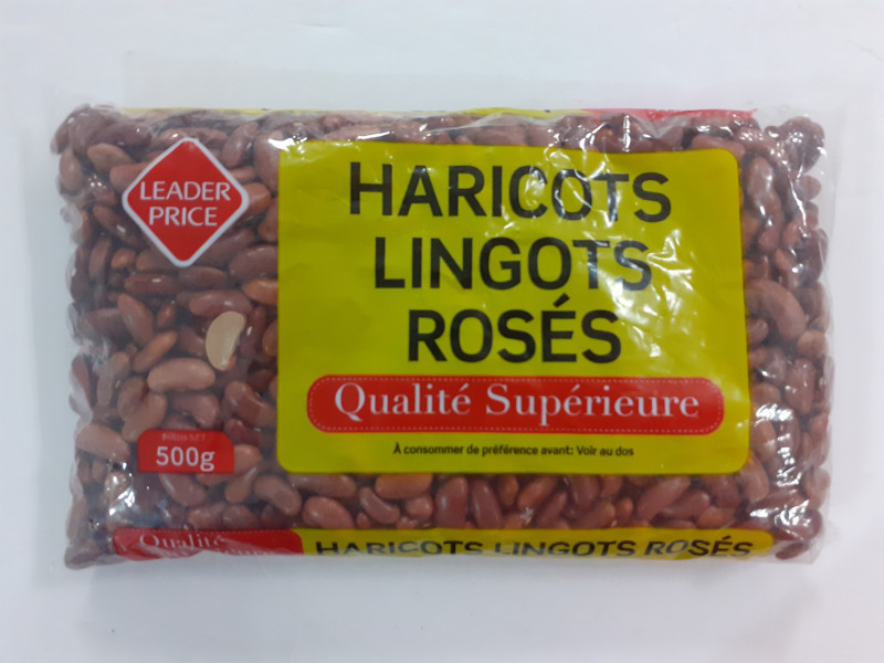 Leader Price - Haricots lingots rosés