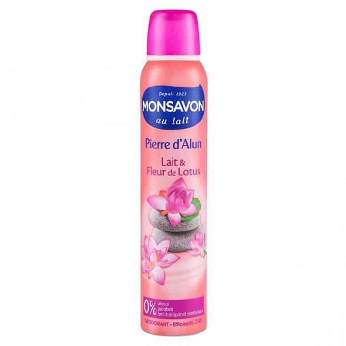 Monsavon - Déodorant spray fleur de lotus
