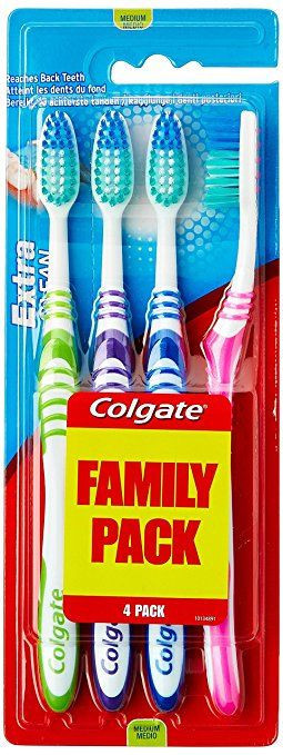 Colgate - Brosse à dents extra clean medium
