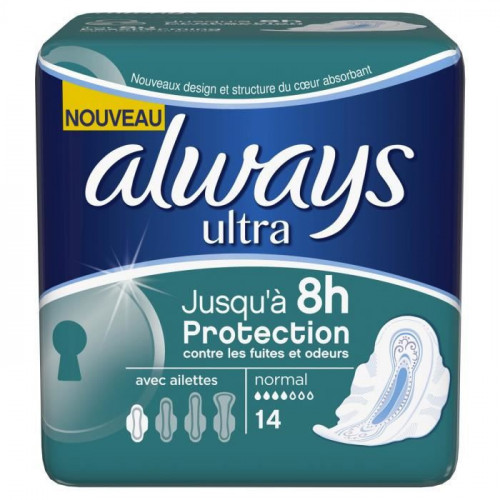 Always - Serviettes hygiéniques ultra normal