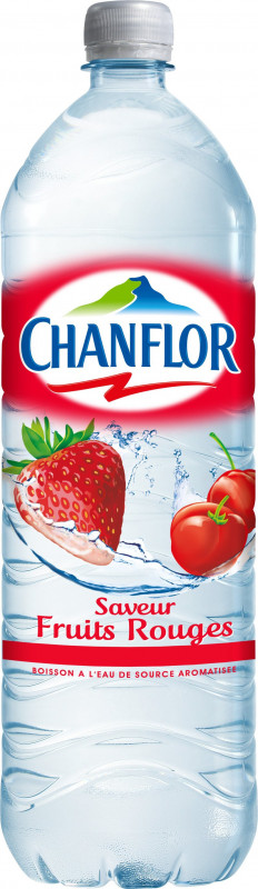 Chanflor - Eau aromatisée fruits rouges